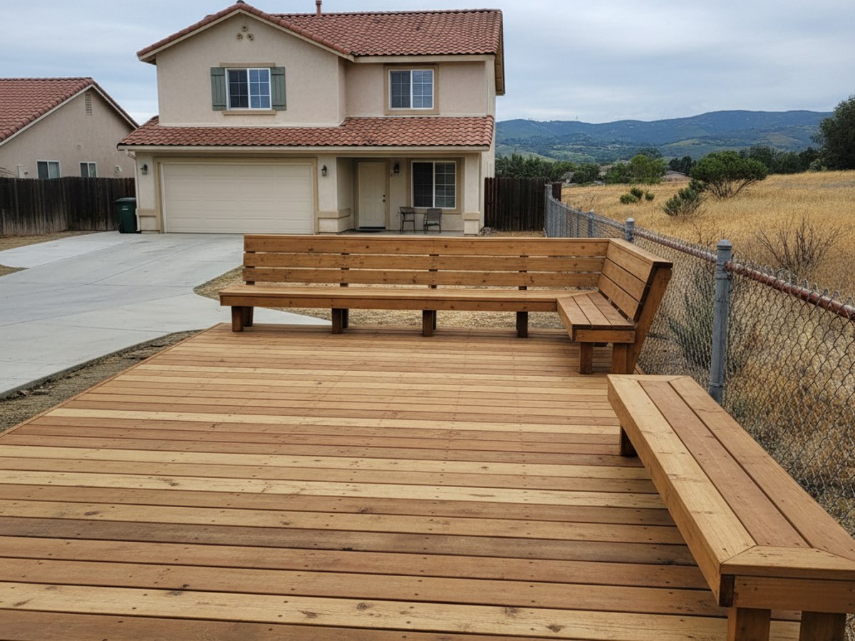 Deck Staining & Sealing completed by Classic Deck Co in Anaheim, CA