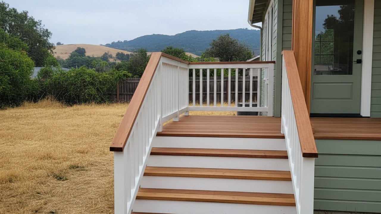 Deck Railing Installation completed by Classic Deck Co in Huntington Beach, CA