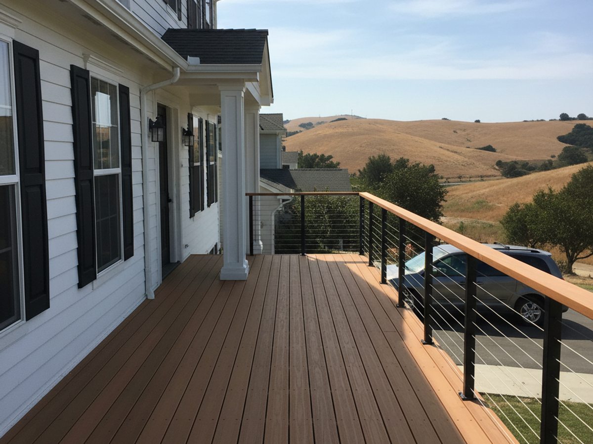 Custom Deck Design completed by Classic Deck Co in Long Beach, CA